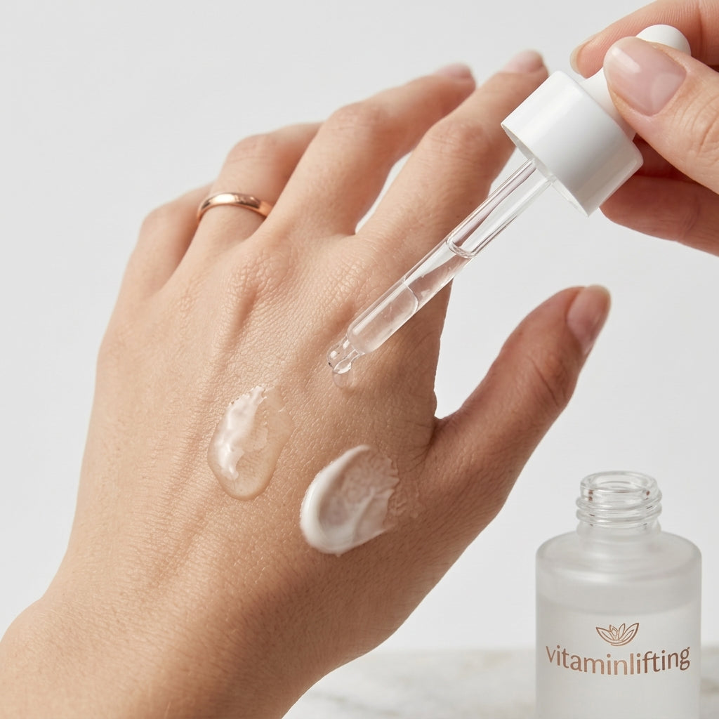 Hyaluronic Serum and Face Cream Skincare Set