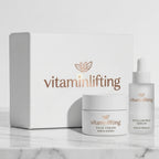 Hyaluronic Serum and Face Cream Skincare Set